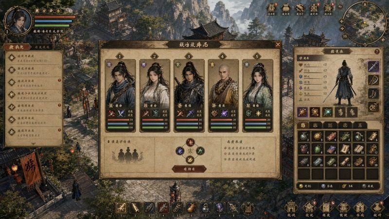 金庸群侠传5爱与死仙狐MOD六周年 任务推进 演示图 6